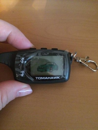 Лот: 7501542. Фото: 1. Брелок tomahawk. Автомобильные сигнализации