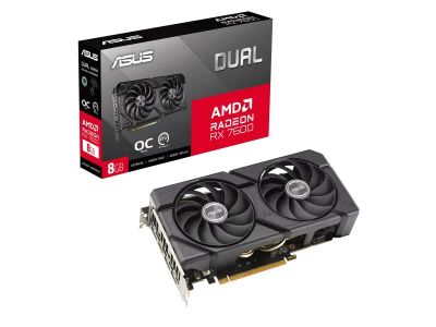 Лот: 25850681. Фото: 1. Видеокарта Asus AMD Radeon RX... Запчасти для телевизоров, видеотехники, аудиотехники