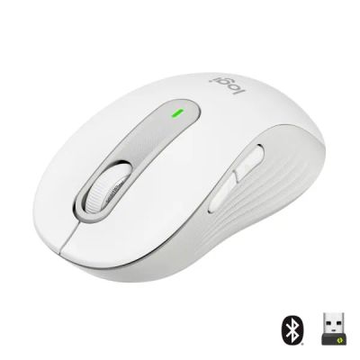 Лот: 25663955. Фото: 1. Мышь Logitech Signature M650 Off-White... Клавиатуры и мыши