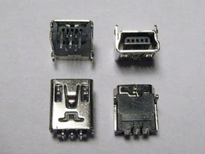 Лот: 3451322. Фото: 1. Разъем miniUSB US-1002 (5 pin). Шлейфы, кабели, переходники