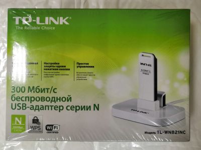 Лот: 18873122. Фото: 1. НОВАЯ Сетевая карта TP-LINK TL-WN821NC. Сетевые карты