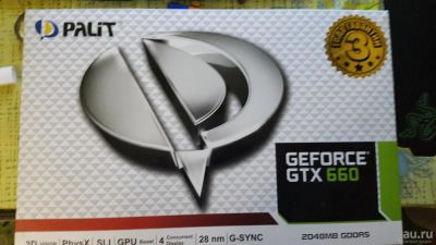 Лот: 8836759. Фото: 1. GTX 660. Видеокарты