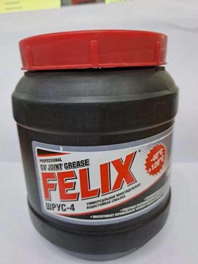 Лот: 19625746. Фото: 1. ШРУС-4 Смазка Felix, 800 гр (банка... Масла, жидкости