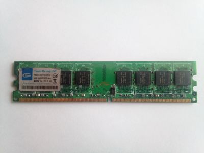 Лот: 15073204. Фото: 1. Модуль памяти 1шт x 1GB DDR2 TEDD1024M667C5. Оперативная память