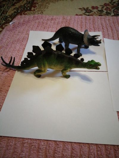 Лот: 19575659. Фото: 1. Динозавр 2 штуки. Развивающие