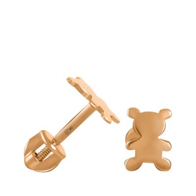 Лот: 23894447. Фото: 1. Серьги-пусеты TALANT Мишки из... Серьги, каффы