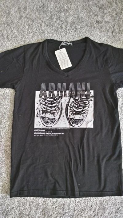 Лот: 8196497. Фото: 1. Футболка молодежная Armani. Футболки, поло