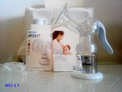 Лот: 951953. Фото: 1. Молокоотсос AVENT, в коробке... Всё для кормления