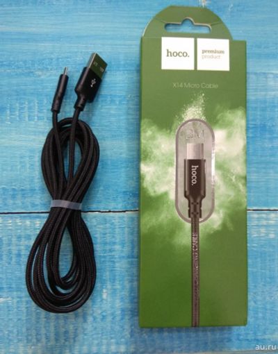 Лот: 13791904. Фото: 1. Кабель Hoco X14 MicroUSB 1м. 2А... Дата-кабели, переходники