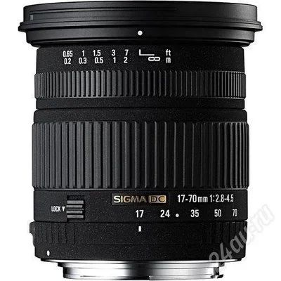 Лот: 248313. Фото: 1. Sigma AF 17-70mm f/2.8-4.5 DC... Светофильтры