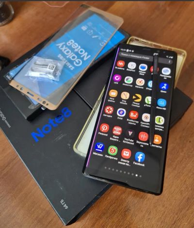 Лот: 18331319. Фото: 1. Samsung Galaxy Note 8 6/64 Коробка. Смартфоны