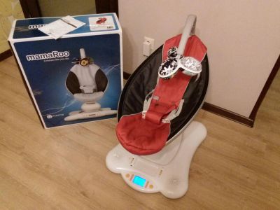 Лот: 5263594. Фото: 1. Кресло-качалка МамаРу (MamaRoo... Ходунки, прыгунки, качели