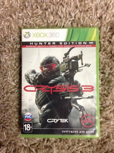 Лот: 6713784. Фото: 1. Crysis 3 Xbox 360. Игры для консолей