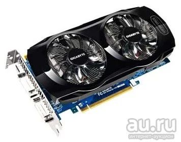 Лот: 8391438. Фото: 1. Gigabyte GTX 560 TI 1GB 256 bit... Видеокарты