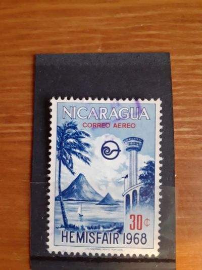 Лот: 24972947. Фото: 1. Марка Никарагуа 1968 г. Марки