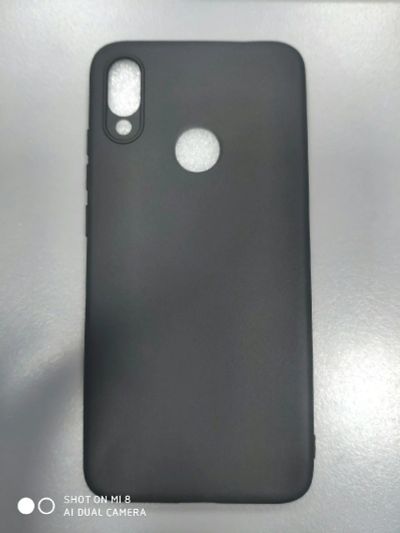 Лот: 14003717. Фото: 1. чехол Xiaomi Redmi Note 7 Черный... Чехлы, бамперы