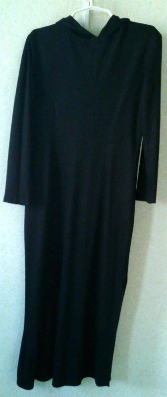 Лот: 3144925. Фото: 1. Длинное трикотажное платье - балахон. Платья