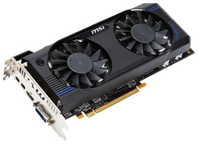 Лот: 4688942. Фото: 1. MSI Radeon HD 7870 1050Mhz PCI-E... Видеокарты
