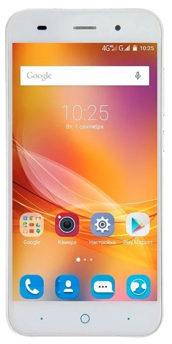 Лот: 8693508. Фото: 1. ZTE Blade Z7 16Gb белый. Смартфоны