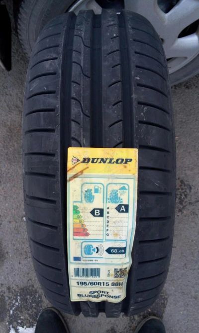 Лот: 7312042. Фото: 1. Dunlop Sport BluResponse 5 шин... Шины