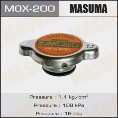 Лот: 17644329. Фото: 1. Крышка радиатора MOX200 MASUMA... Двигатель и элементы двигателя