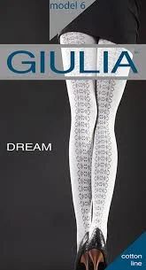 Лот: 8817775. Фото: 1. колготки giulia dream 6 серый... Колготки, чулки