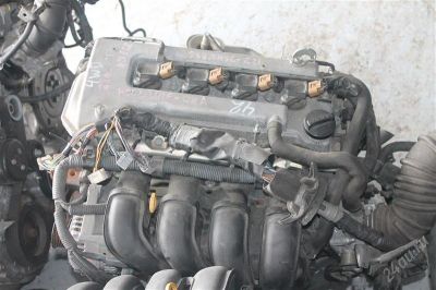 Лот: 2735807. Фото: 1. Двигатель Toyota 1ZZ-FE 4WD Пробег... Двигатель и элементы двигателя