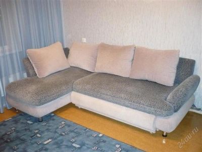 Лот: 1232764. Фото: 1. Мягкий уголок + кресло. Кресла, пуфы