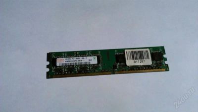 Лот: 2070956. Фото: 1. Hynix DDR2 1Gb. Оперативная память