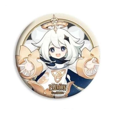 Лот: 24662091. Фото: 1. Значок Genshin Impact Can Badge... Другое (сувениры, подарки)