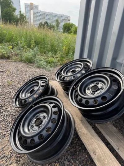 Лот: 25632636. Фото: 1. Оригинальные Диски Toyota R15... Диски