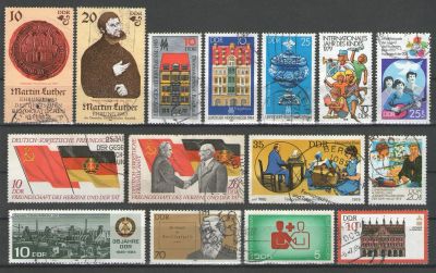 Лот: 16183390. Фото: 1. ЛОТ МАРОК ГДР -- В коллекцию!. Марки