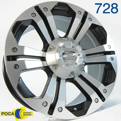 Лот: 3542521. Фото: 1. Комплект дисков Sakura Wheels... Диски