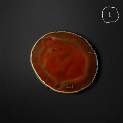 Лот: 25669274. Фото: 1. Натуральный срез агата Incrua... Другое (сувениры, подарки)