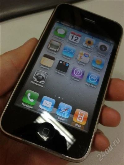 Лот: 1809979. Фото: 1. Apple iPhone 3G 8Gb черный (джейлбрейк... Смартфоны