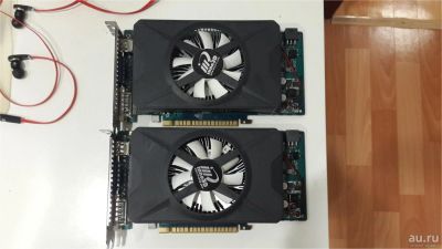 Лот: 8005869. Фото: 1. 1Gb Inno3d GTS 450 GDDR5 128 bit... Видеокарты