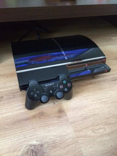 Лот: 4814765. Фото: 1. Playstation 3 300 gb (прошита... Игровые приставки, консоли