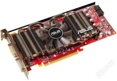 Лот: 1503223. Фото: 1. ASUS Radeon HD 4870 750Mhz PCI-E... Видеокарты