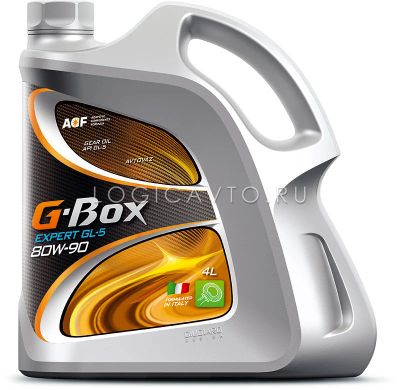 Лот: 12269830. Фото: 1. G-Box Expert GL-5 80W-90, 4L. Масла, жидкости