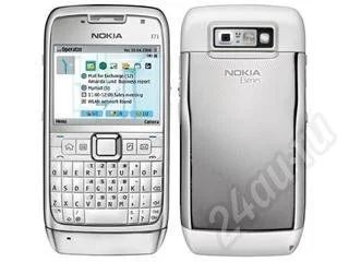 Лот: 443740. Фото: 1. Nokia E71 Wite Оригинал (Не рабочая... Кнопочные мобильные телефоны