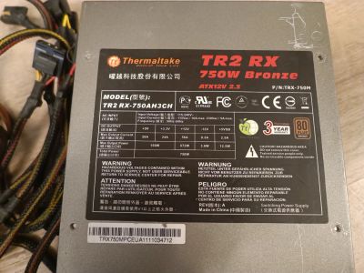 Лот: 19634797. Фото: 1. Блок питания Thermaltake TR2 RX... Корпуса, блоки питания