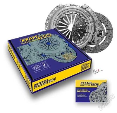 Лот: 2396744. Фото: 1. сцепление krafttech ваз 2110... Трансмиссия
