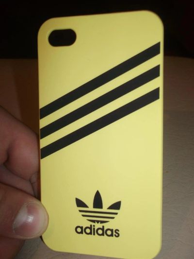 Лот: 3227502. Фото: 1. Чехол (бампер) adidas на iphone... Чехлы, бамперы