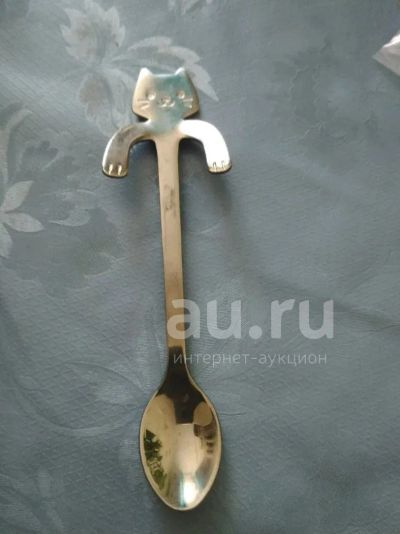 Лот: 24768309. Фото: 1. Ложка кот. Столовые приборы, ножи