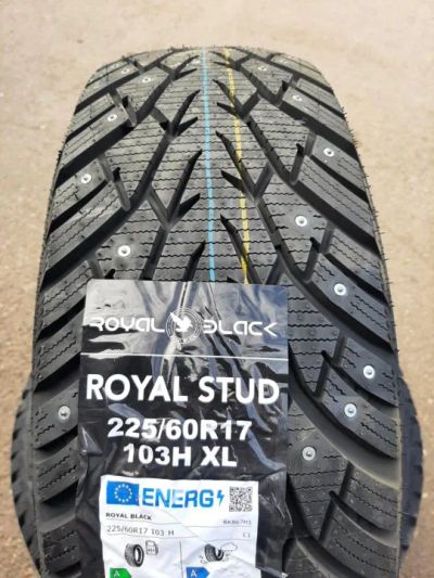Лот: 23536423. Фото: 1. Зимняя резина 225/60 R-17 "Royal... Шины