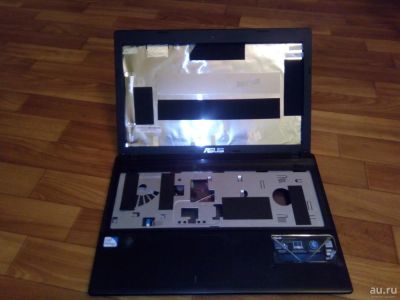 Лот: 9174913. Фото: 1. Корпус для ноутбука Asus x55a... Корпуса, блоки питания