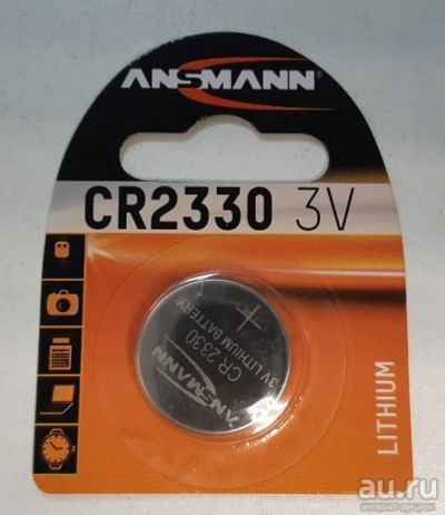 Лот: 13696572. Фото: 1. Батарейка Ansmann 3 v. CR2330... Батарейки, аккумуляторы, элементы питания