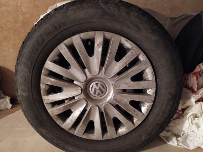 Лот: 16247381. Фото: 1. 4 диска 5x112 + шины Hankook 195... Шины