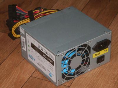 Лот: 10847319. Фото: 1. PowerCool ATX-450W(новый). Корпуса, блоки питания