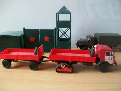 Лот: 7326404. Фото: 1. Пожарная сцепка на гус.ходу. Автомоделизм